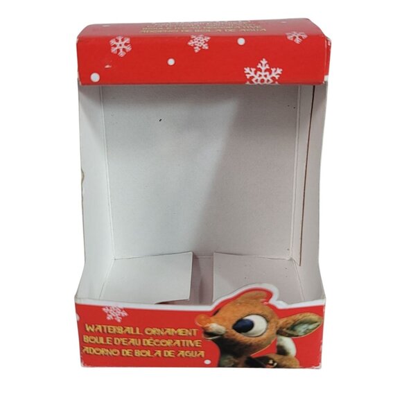 Enesco Bumble Waterball Ornament Abominable Snowman Rudolph Red Nosed Reindeer - Picture 8 of 10